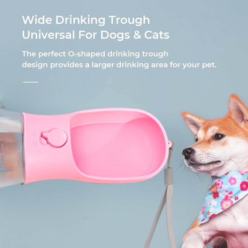 3 in 1 Multifunctional Portable Dog Walking Water Bottle - Image 5
