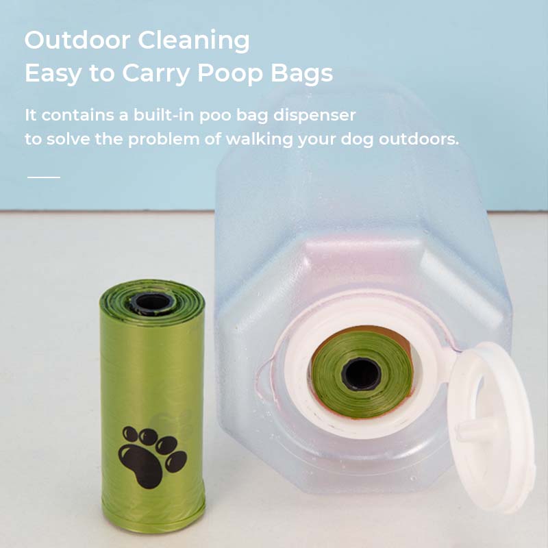 3 in 1 Multifunctional Portable Dog Walking Water Bottle - Image 6