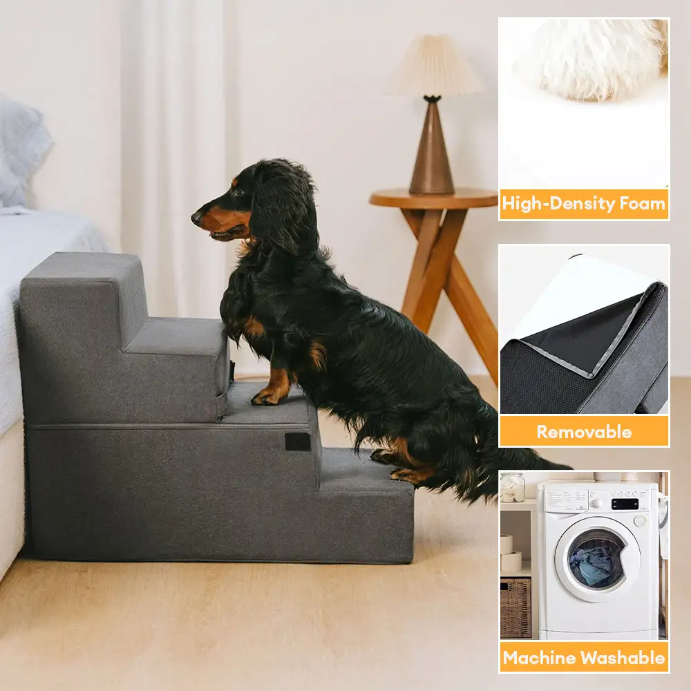 All-in-One Convertible Dog Stairs - Comfortable Joint Support - Image 5