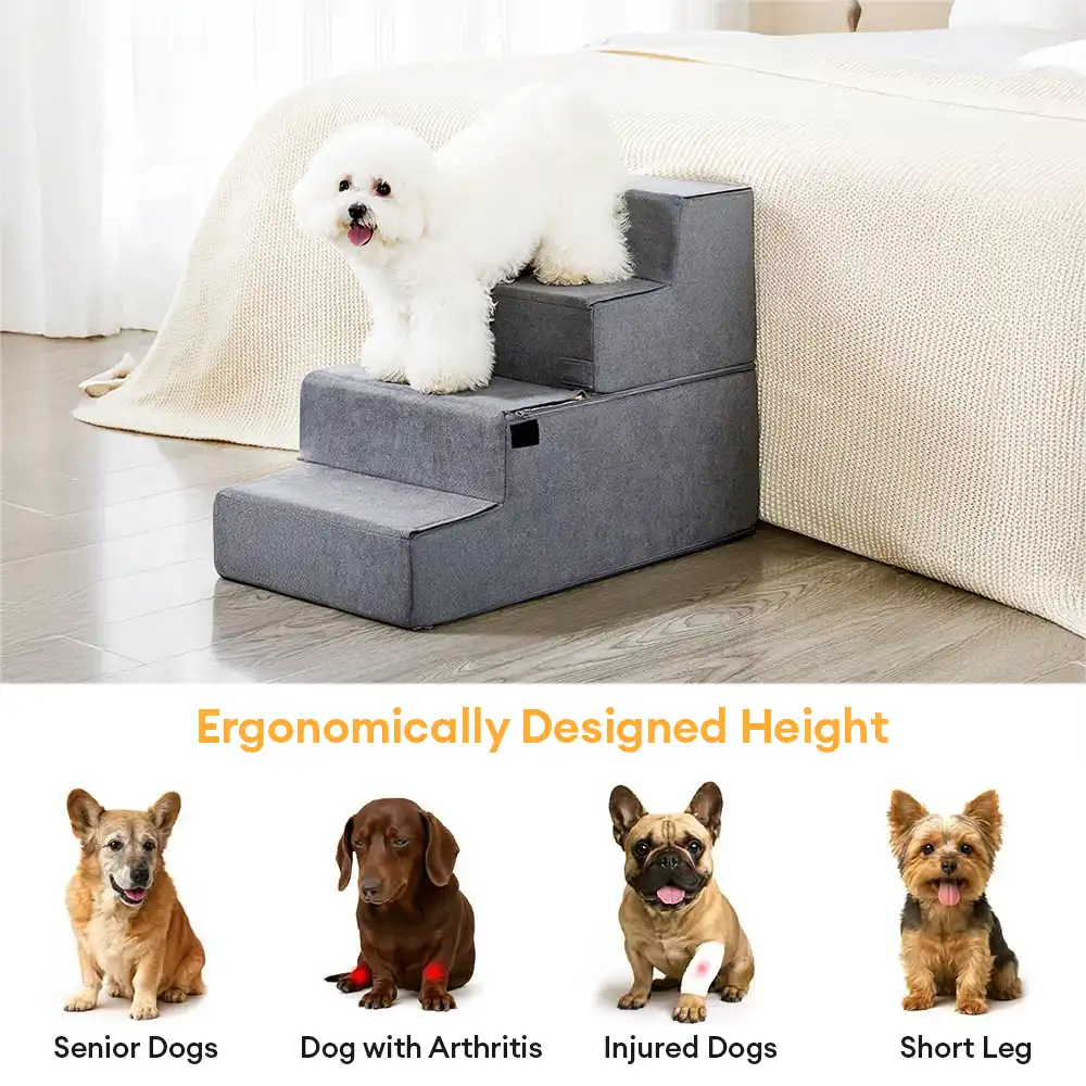All-in-One Convertible Dog Stairs - Comfortable Joint Support - Image 6