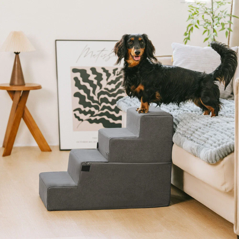 All-in-One Convertible Dog Stairs - Comfortable Joint Support - Image 8