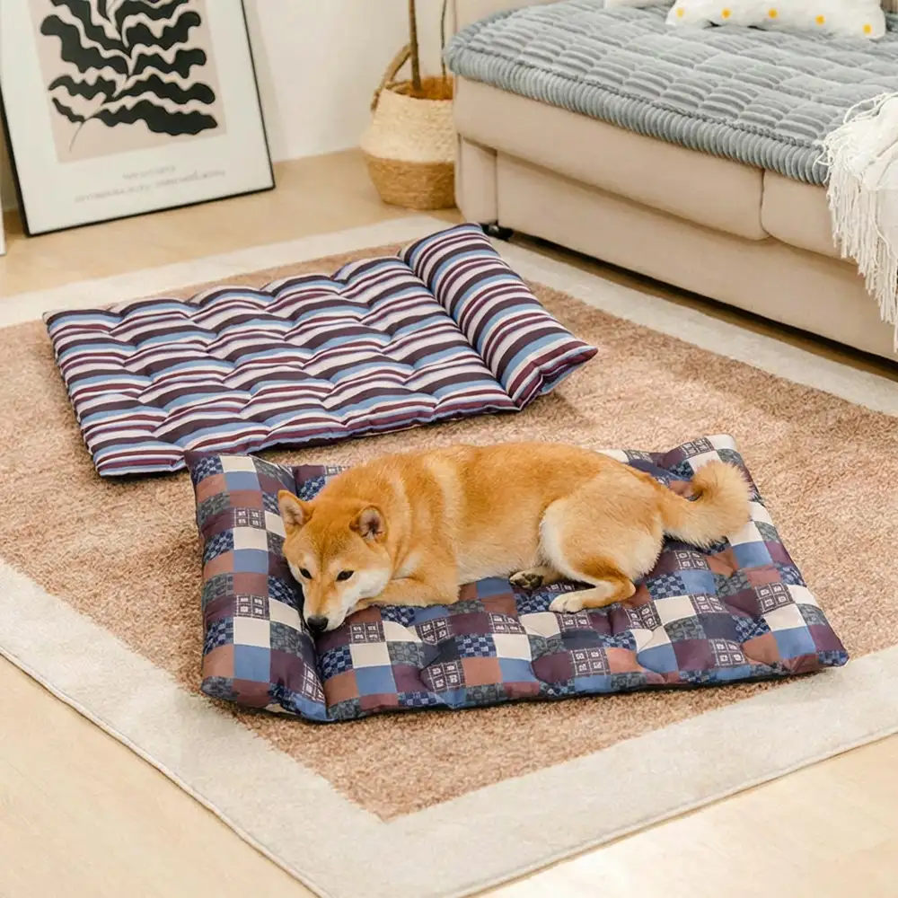 All-Season Breathable Double-Sided Neck Support Pillow Dog Bed - Image 8