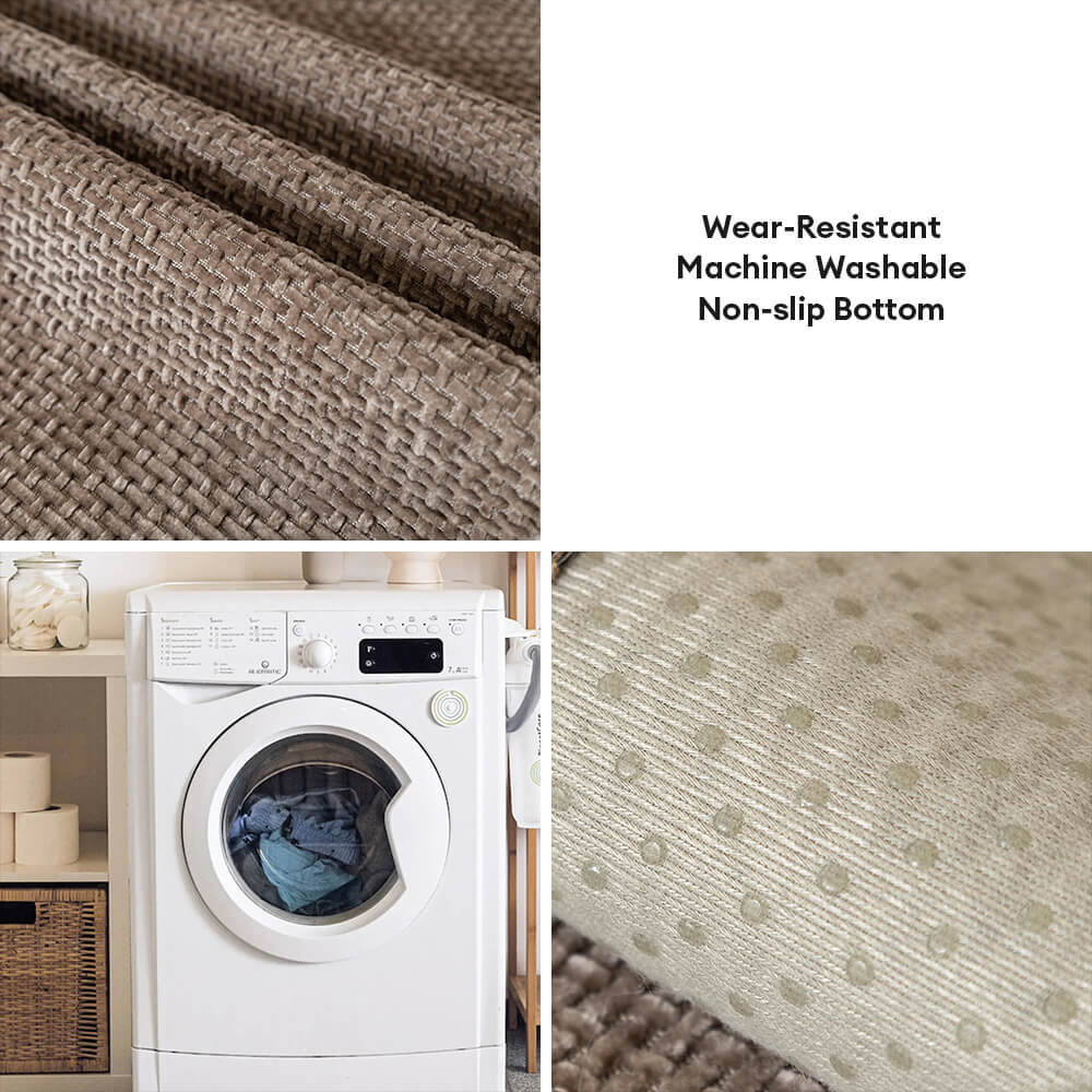 All-Season Modern Tweed Woven Chenille Anti-Slip Couch Cover - Image 4