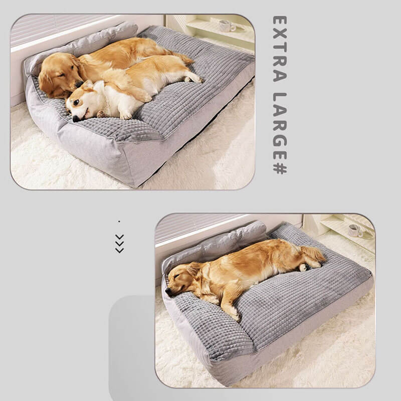 Bed Cover - All Seasons Thickened Large Washable Cat & Dog Pillow Bed - Image 9