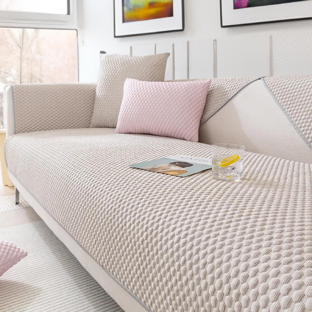 Anti-scratch Furniture Protector Washable Cooling Couch Cover - Image 14