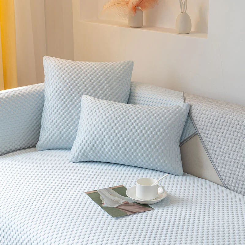 Anti-scratch Furniture Protector Washable Cooling Couch Cover - Image 7