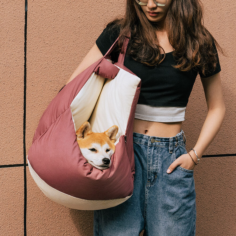 Bear Ears Pet Car Safety Bed Dog Car Seat Bed - Image 12