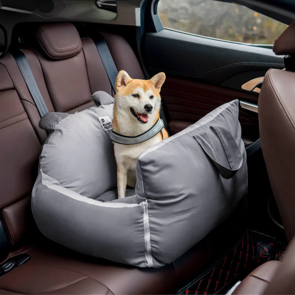 Bear Ears Pet Car Safety Bed Dog Car Seat Bed - Image 21