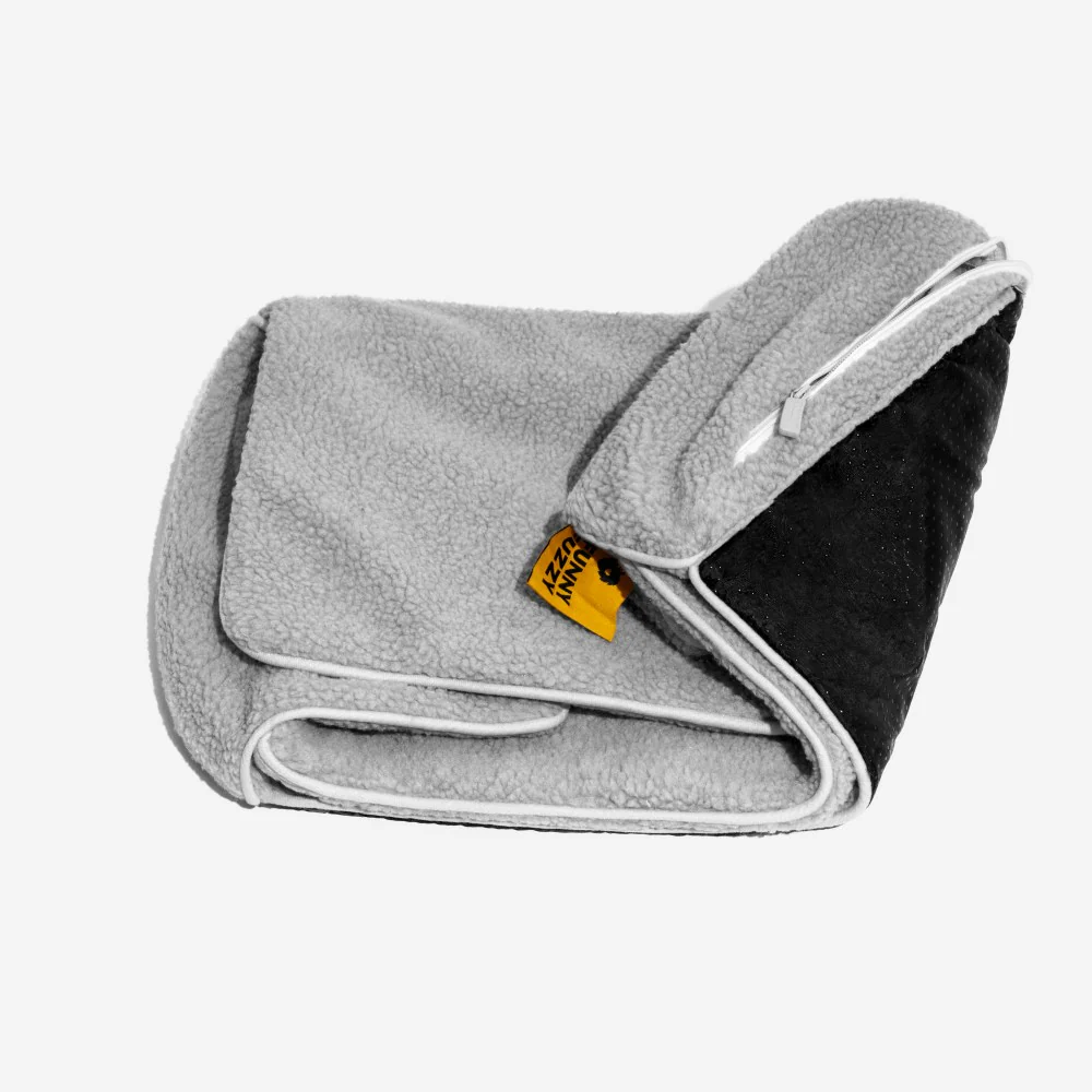 Bed Cover - Trendy Striped Faux Lambswool Double Layer Dog & Cat Sofa Bed - Image 20