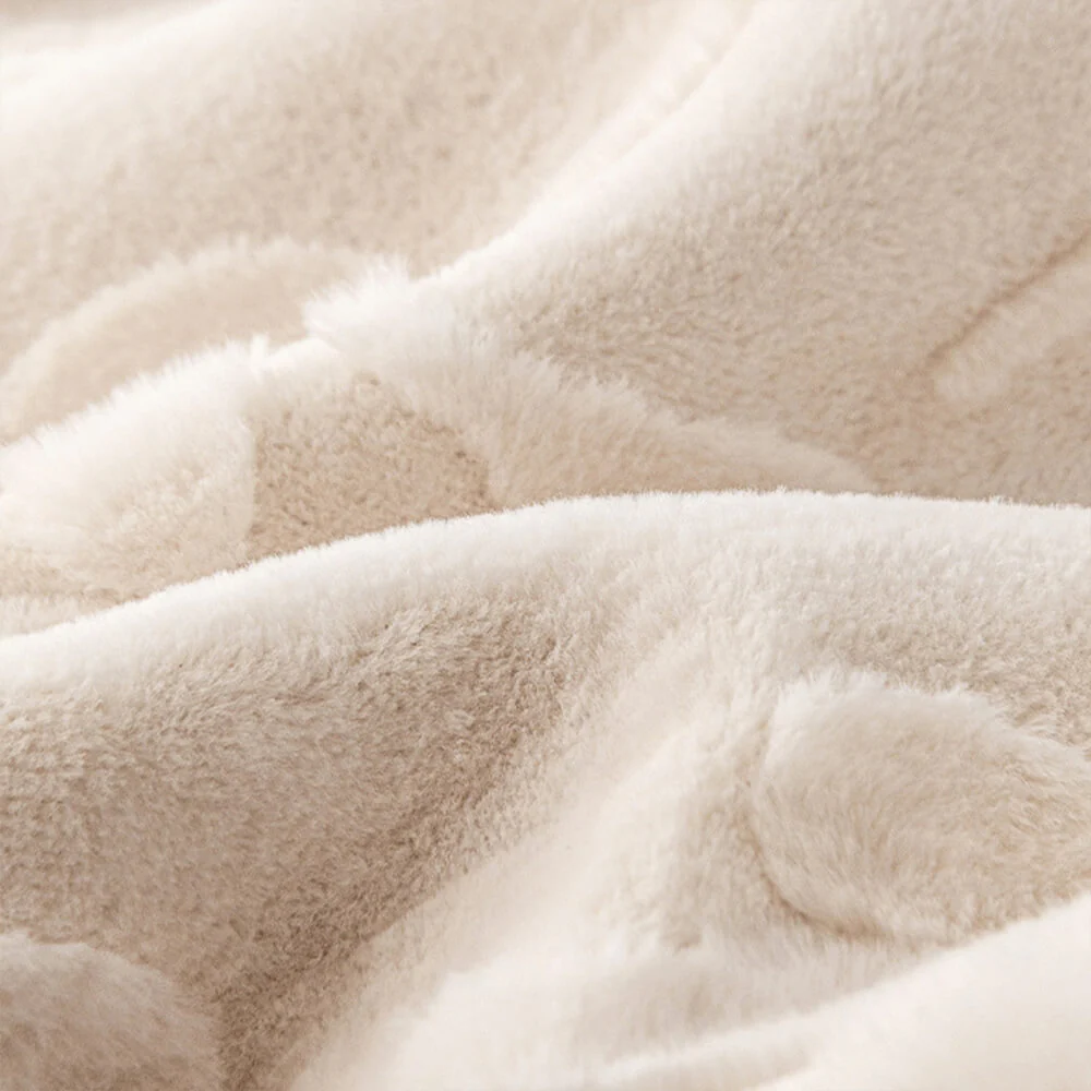 Branch Jacquard Elegant Decorative Plush Non-Slip Couch Cover - Image 5