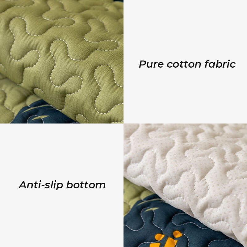 Caramel Macchiato Cotton Non-slip Couch Cover - Image 6