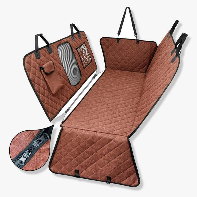 Cationic Fabric Oxford Fabric Waterproof Scratch Resistant Dog Car Seat Cover - Image 17