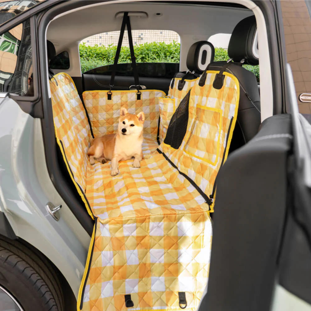 Cationic Fabric Oxford Fabric Waterproof Scratch Resistant Dog Car Seat Cover - Image 19