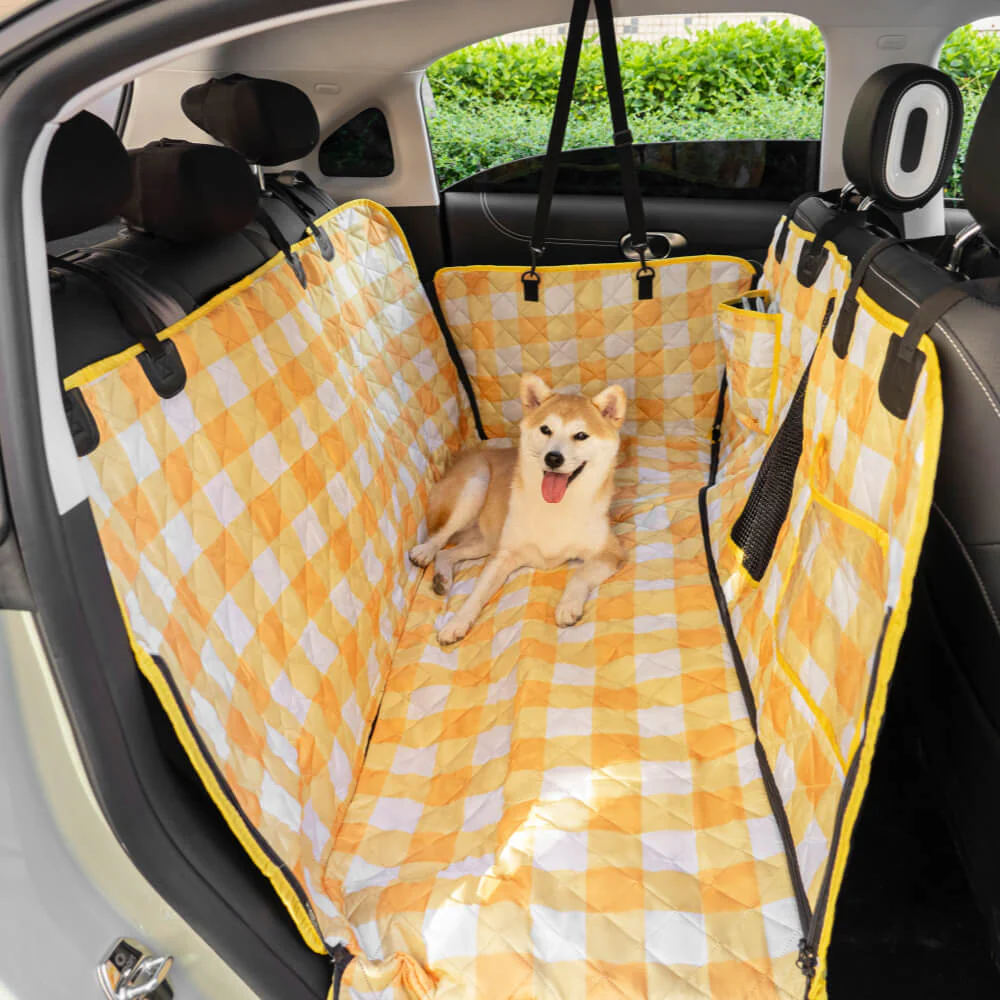 Cationic Fabric Oxford Fabric Waterproof Scratch Resistant Dog Car Seat Cover - Image 4