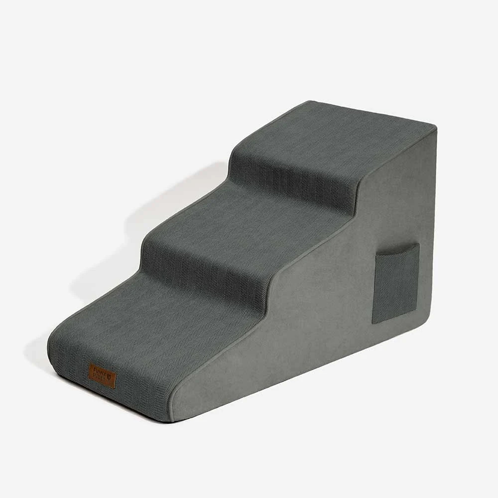 Chenille Extra Wide Non-Slip Removable Sponge Pet Stairs - SafeRamp - Image 16