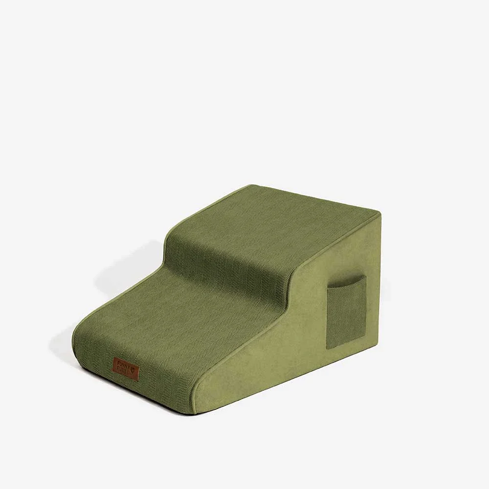 Chenille Extra Wide Non-Slip Removable Sponge Pet Stairs - SafeRamp - Image 8