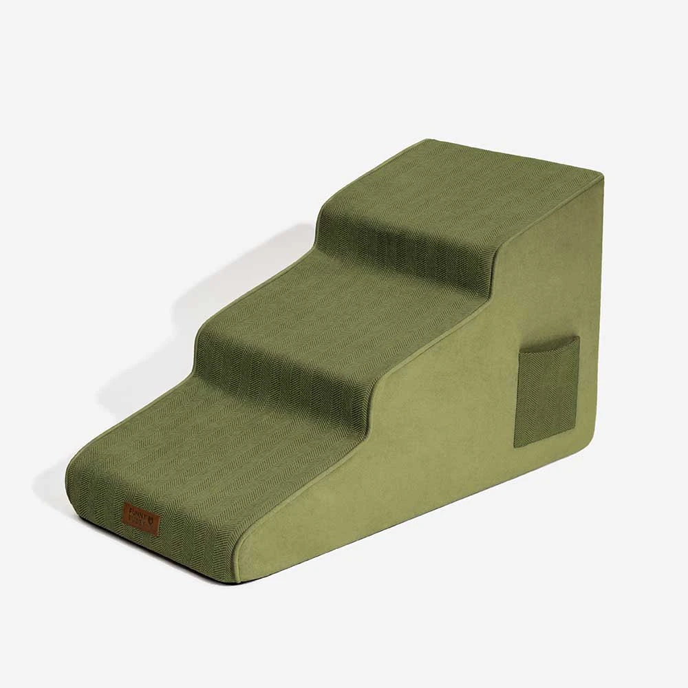 Chenille Extra Wide Non-Slip Removable Sponge Pet Stairs - SafeRamp - Image 9