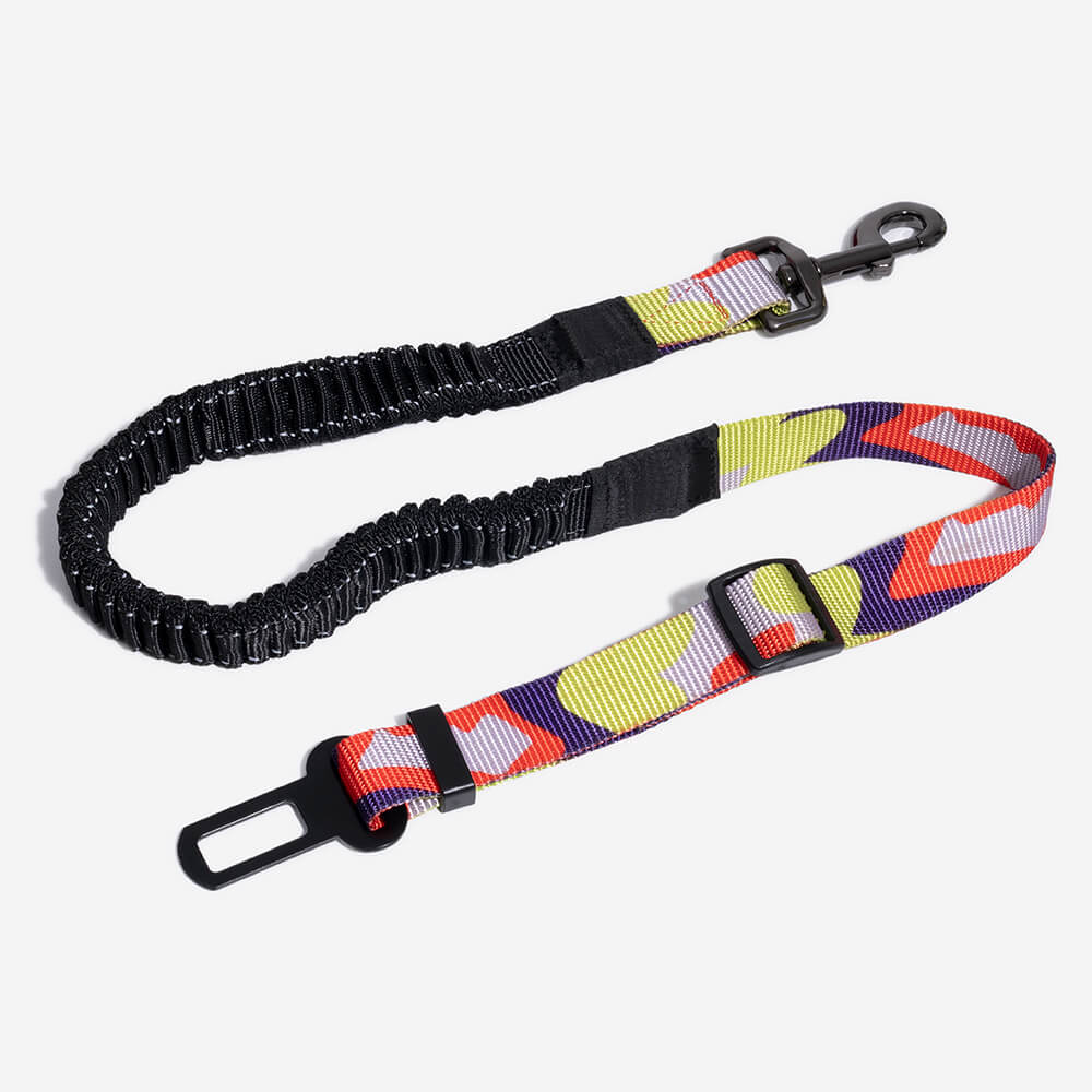 Colorful Buffer Adjustable Cool Dog Accessories Car Seat Belt - Image 8