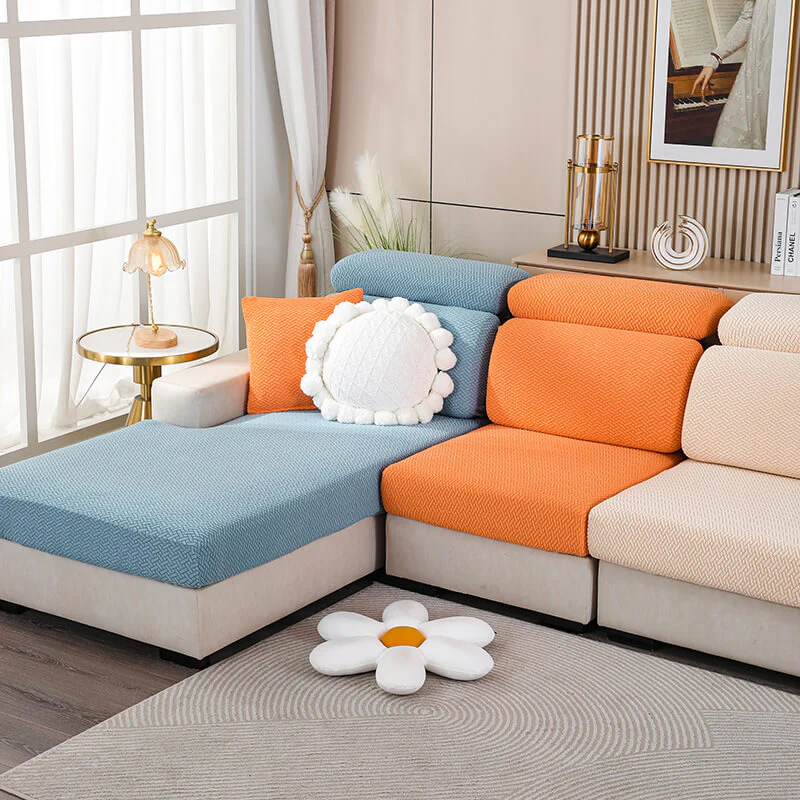 Colourful Fleece Sofa Cover Furniture Protector Couch Cover - Image 7