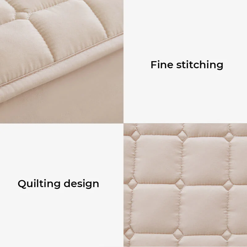 Comfort Encased Waterproof Fitted Sheet Mattress Cover - Image 7