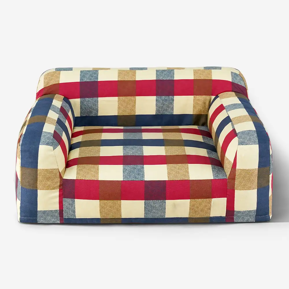 Cotton Canvas Fabric Breathable Scratch-Resistant Dog Sofa Bed - Image 9