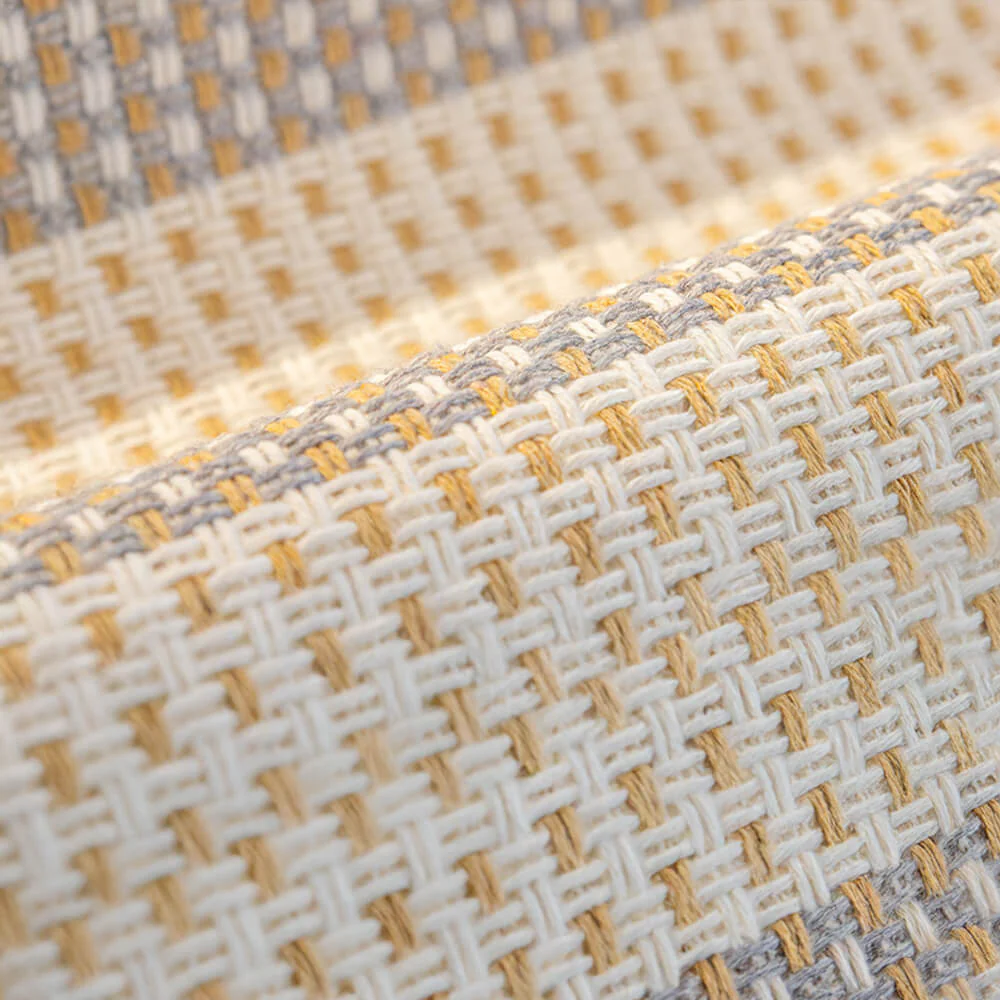 Cotton Linen Stripe Anti-scratch Furniture Protector Couch Cover - Image 6