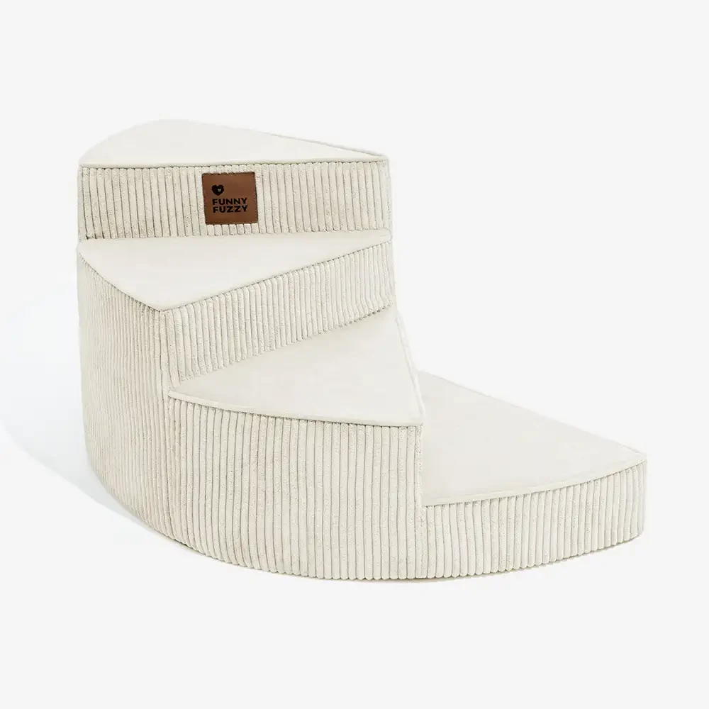 Cozy Corduroy Joint-Friendly Removable Spiral Pet Stairs - CreamyStep - Image 21