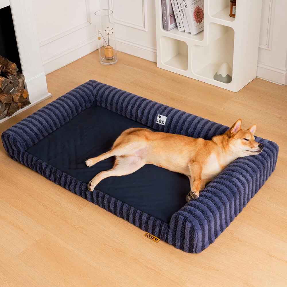 Deluxe Fluffy Full Support Anxiety Relieving Large Dog Bed - Image 11
