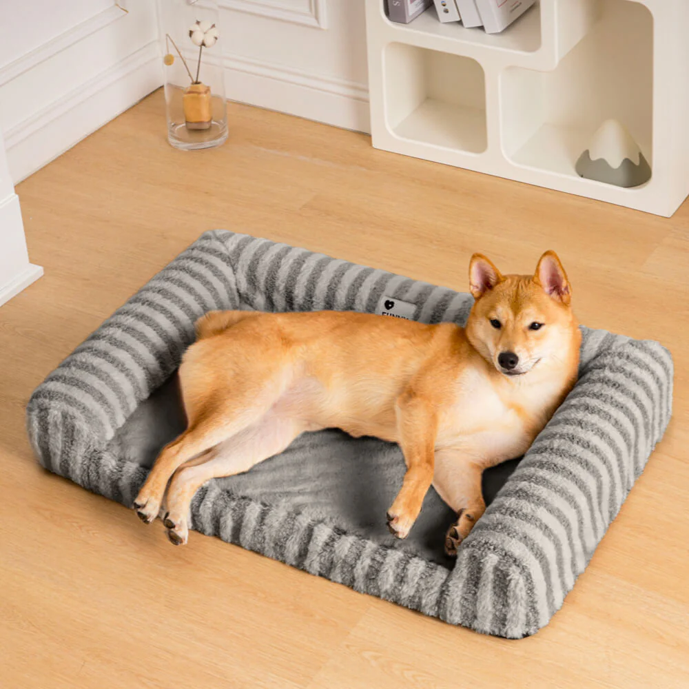 Deluxe Fluffy Full Support Anxiety Relieving Large Dog Bed - Image 12