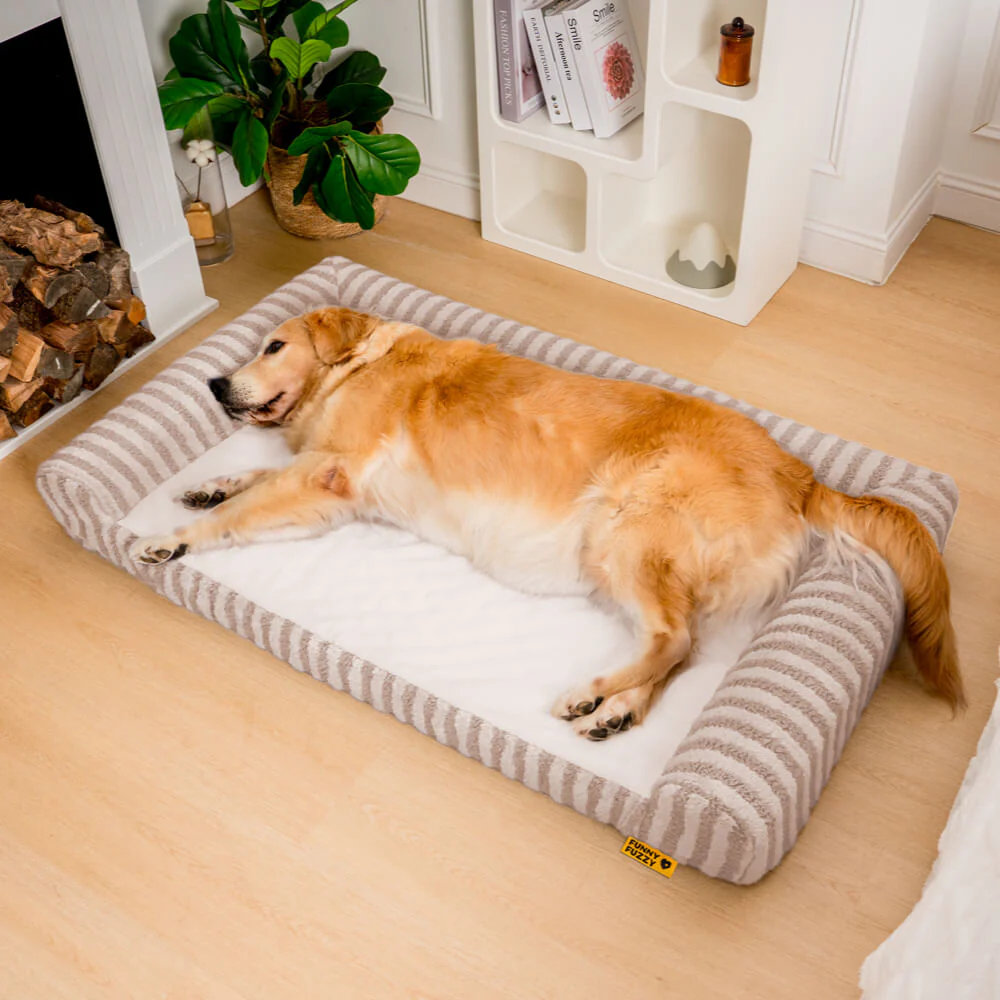 Deluxe Fluffy Full Support Anxiety Relieving Large Dog Bed - Image 4