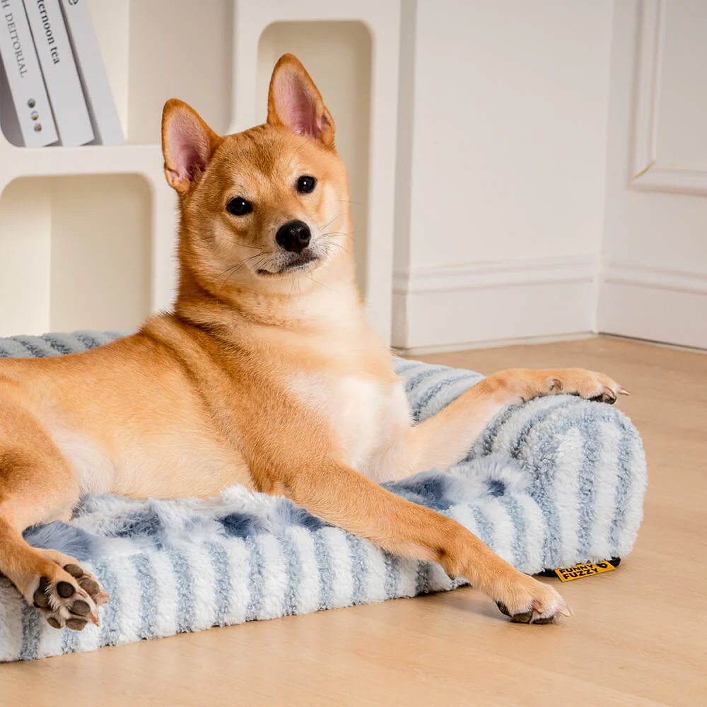 Deluxe Fluffy Full Support Anxiety Relieving Large Dog Bed - Image 8