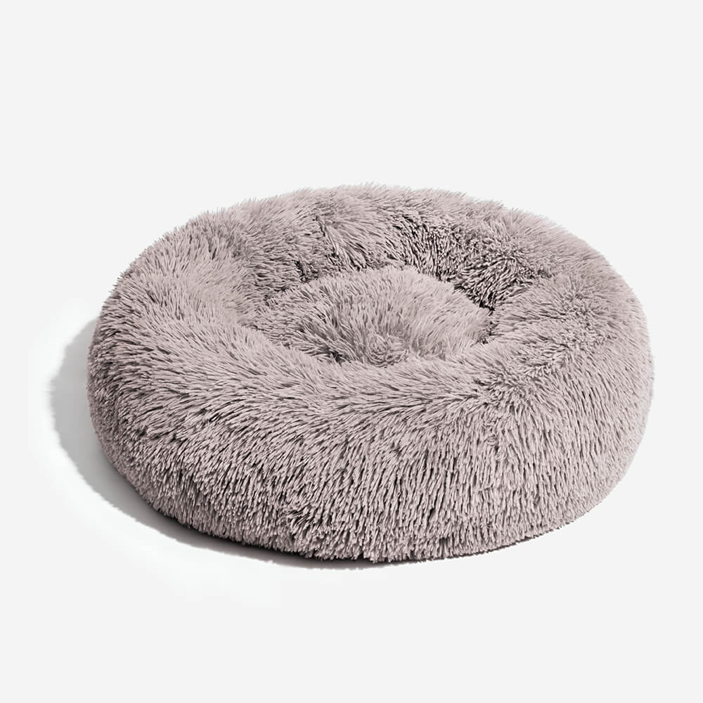 Fuzzy Round Fluffy Dog Bed - Image 13