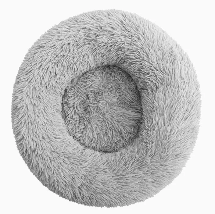 Fuzzy Round Fluffy Dog Bed - Image 15