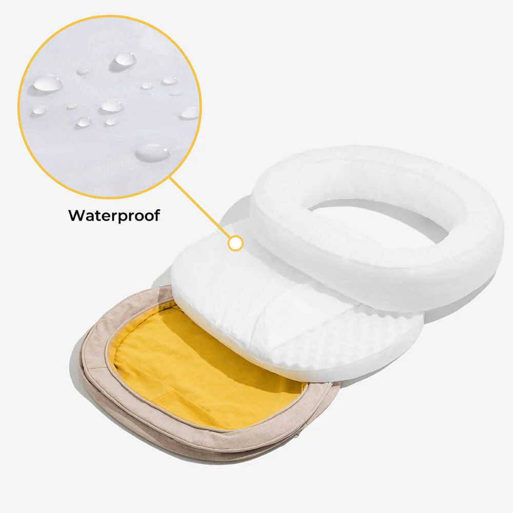 Donut Fluffy Orthopedic Dog Bed - Image 5