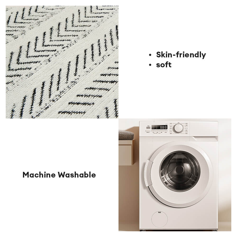 Elegant Herringbone Chenille Textured Throw Couch Cover - Image 5