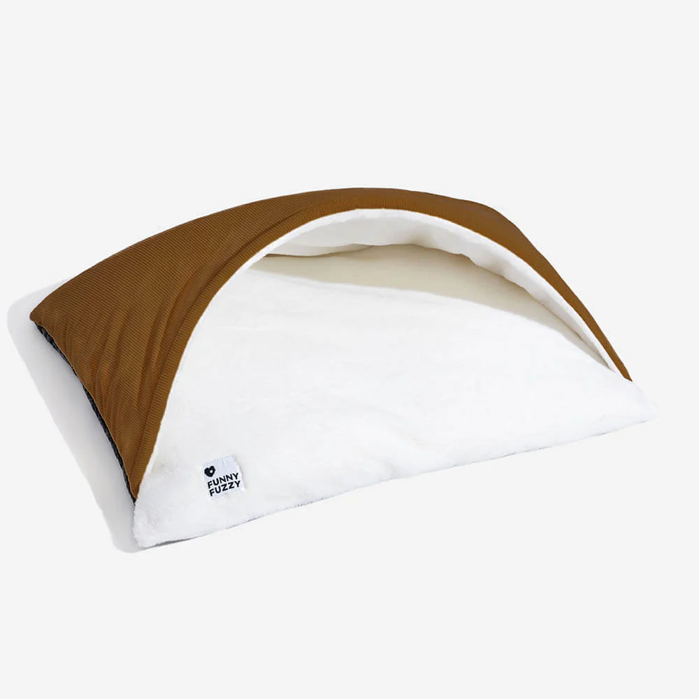 Extremely Soft Fuzzy Puppy Sleeping Bag Dog Bed - Image 11