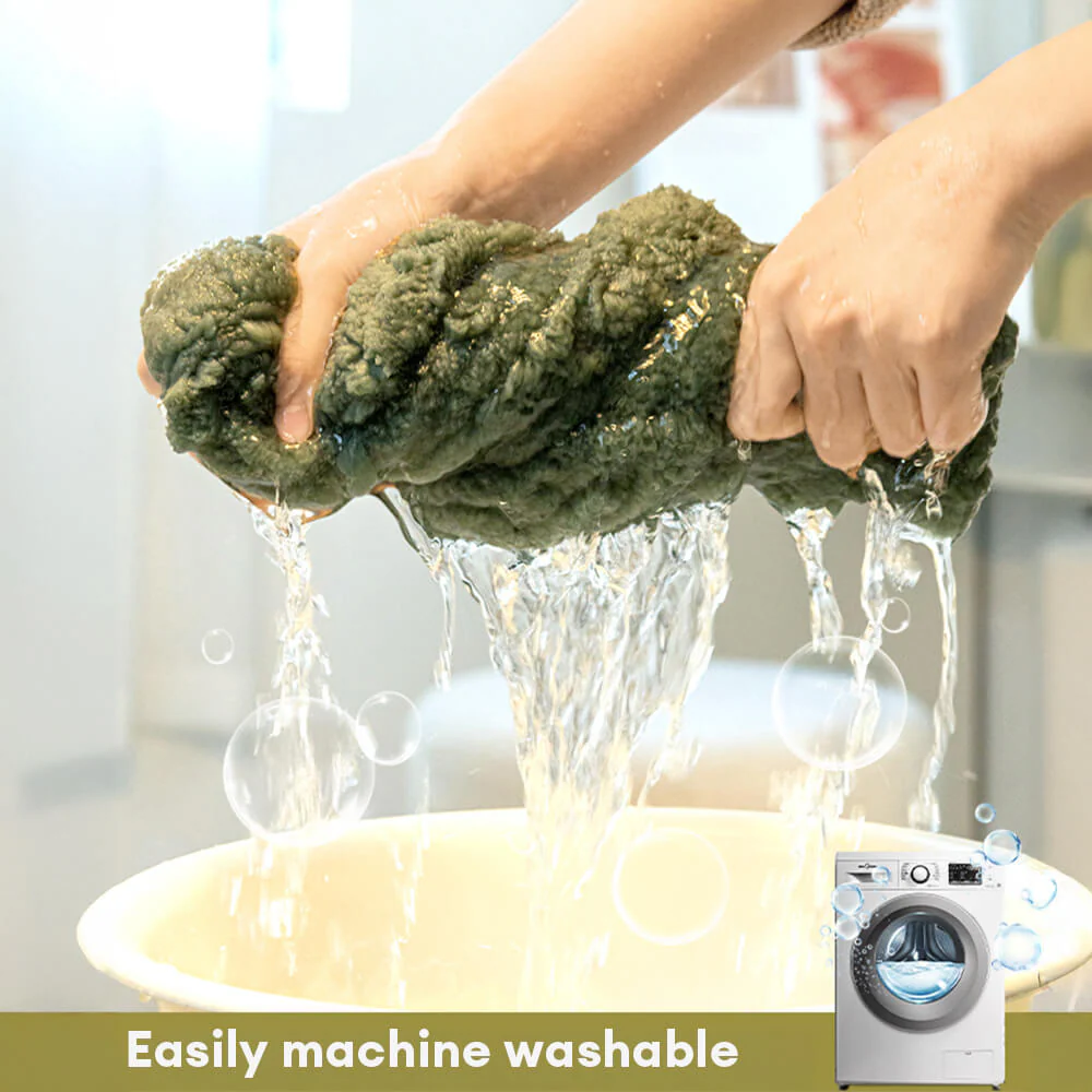 Floral Jacquard Fleece for Warmth Couch Cover - Image 3