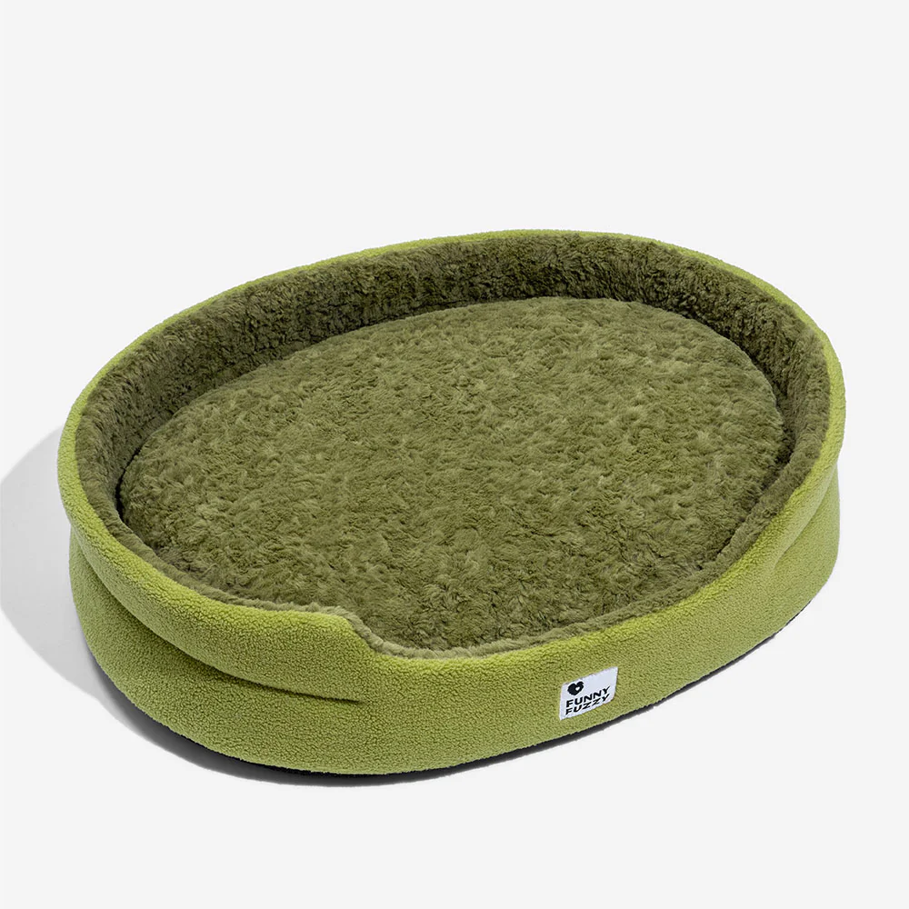 Fluffy Fleece Moss 2 in 1 Multifunction Comfort Dog Bed - Image 8