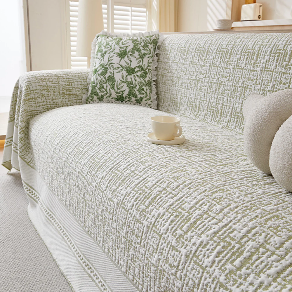 Four Seasons Universal Ice Silk Cool Feeling Couch Cover - Image 12