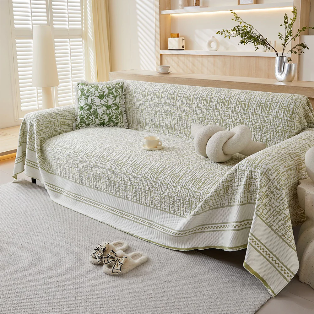 Four Seasons Universal Ice Silk Cool Feeling Couch Cover - Image 3