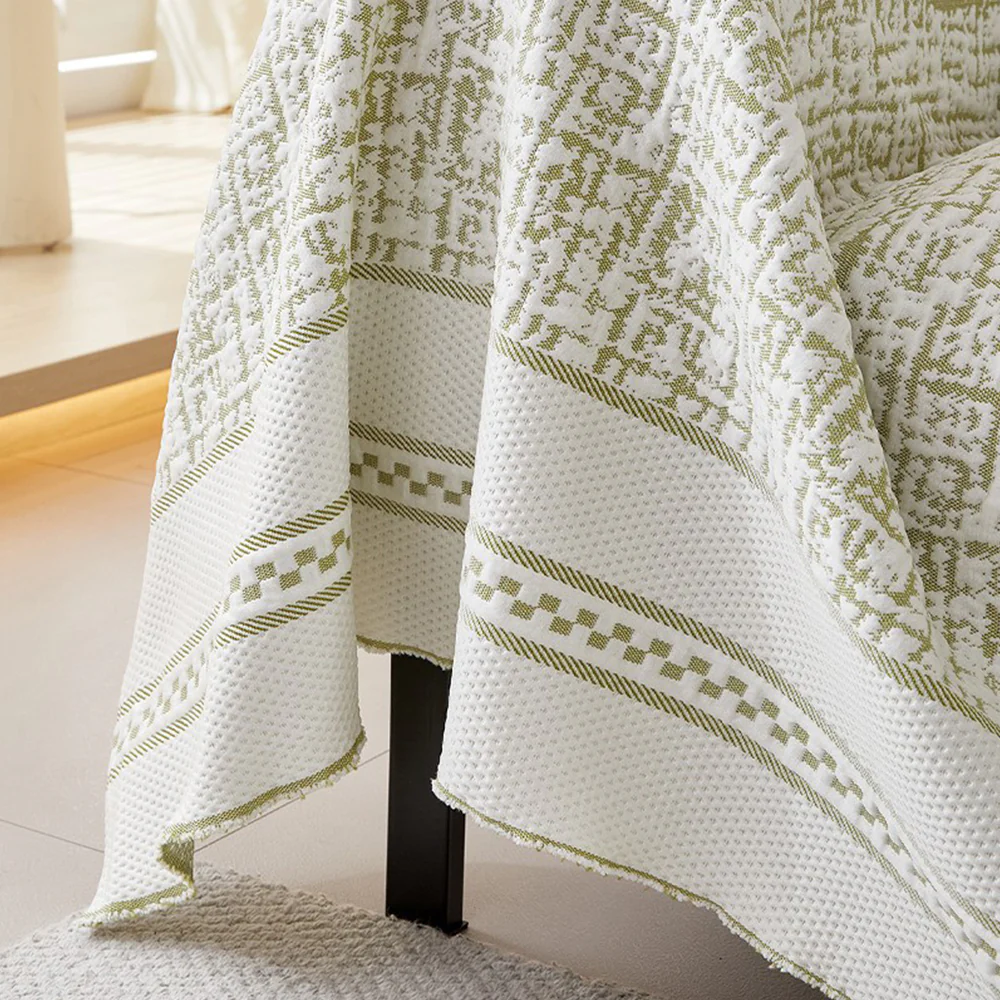 Four Seasons Universal Ice Silk Cool Feeling Couch Cover - Image 7