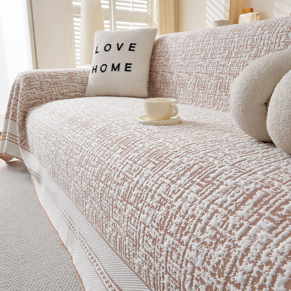 Four Seasons Universal Ice Silk Cool Feeling Couch Cover - Image 9