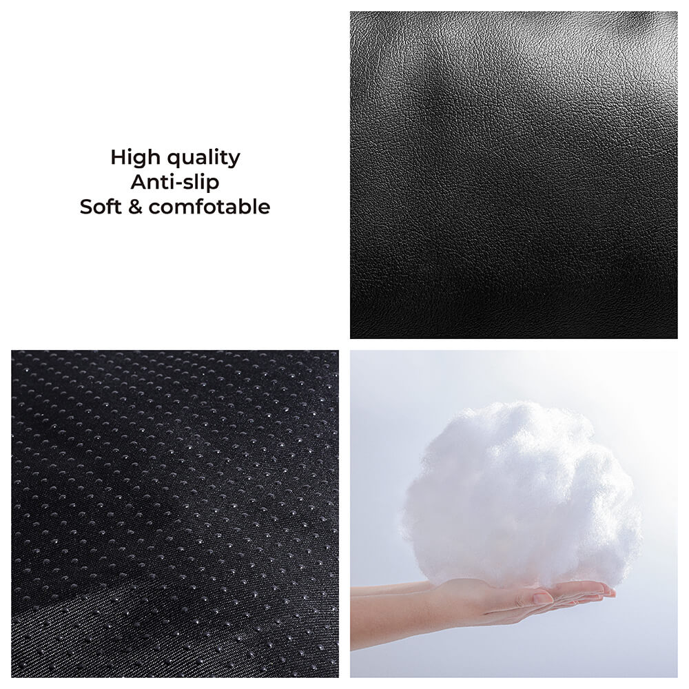 Full Leather Dog Pet Car Seat Bed - Fort - Image 9