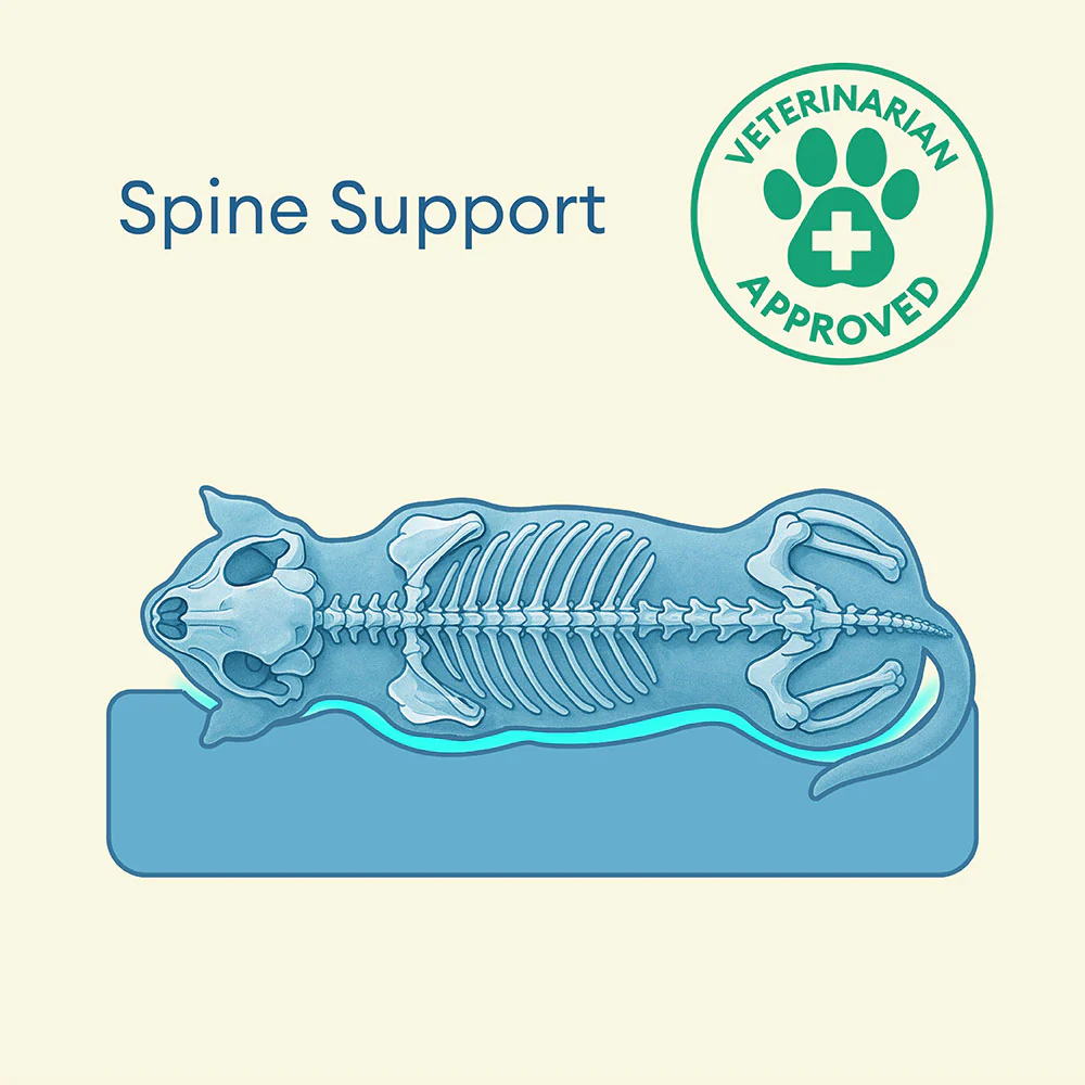 Fully Orthopedic Surround Support Waterproof Large Dog Bed - Image 6