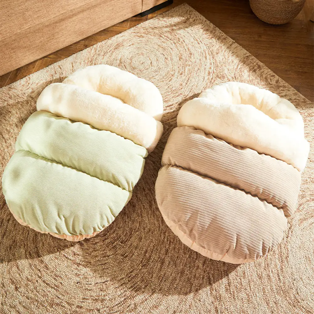 Fun Slipper-style Warm Removable And Washable Enclosed Pet Bed - Image 13