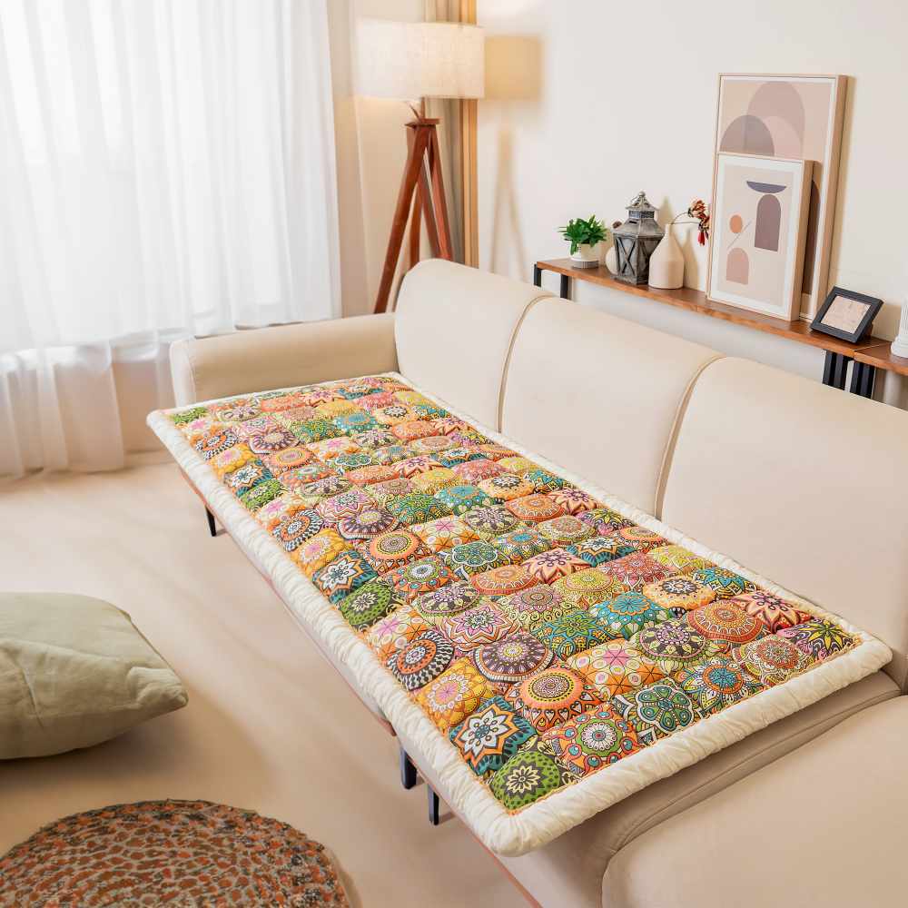 Garden Chic Cotton Protective Couch Cover - Image 12