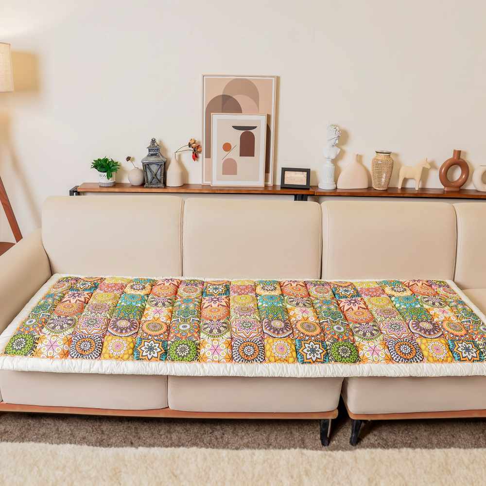 Garden Chic Cotton Protective Couch Cover - Image 13