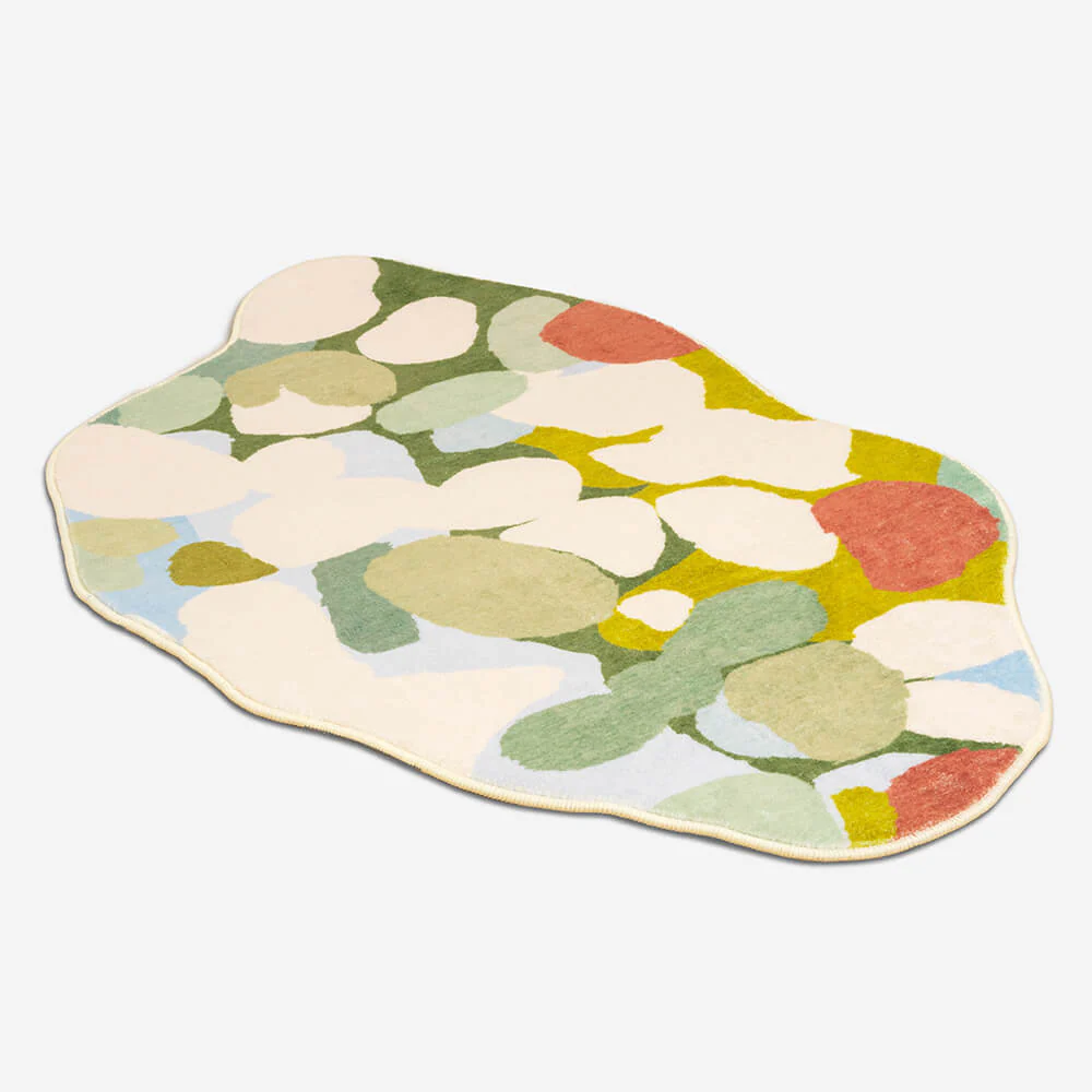 Greenery Forest Heterotype Plush Carpet Pet Mat Pet Rug - Image 8