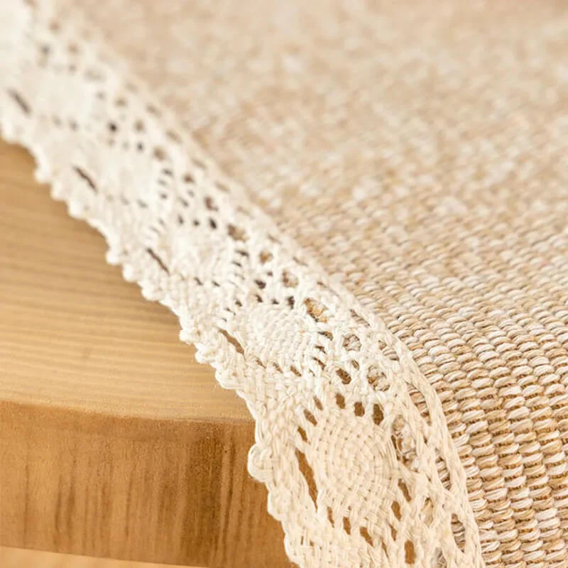 Hand-woven Cotton Linen Non-slip Couch Cover for All Seasons - Image 9