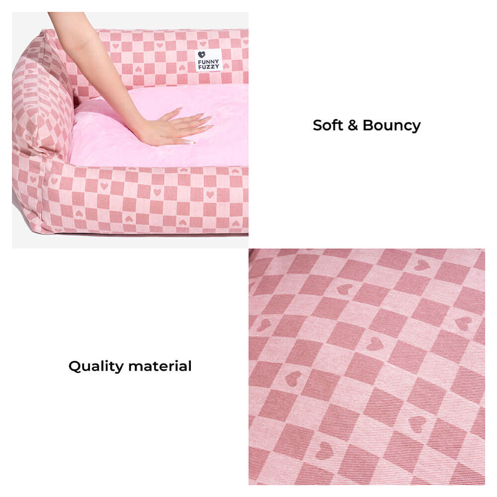 Heartbeat Series Deep Sleeping Dog Sofa Bed - Image 4